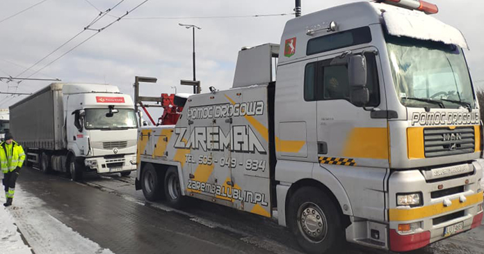 holowanie tir Lublin